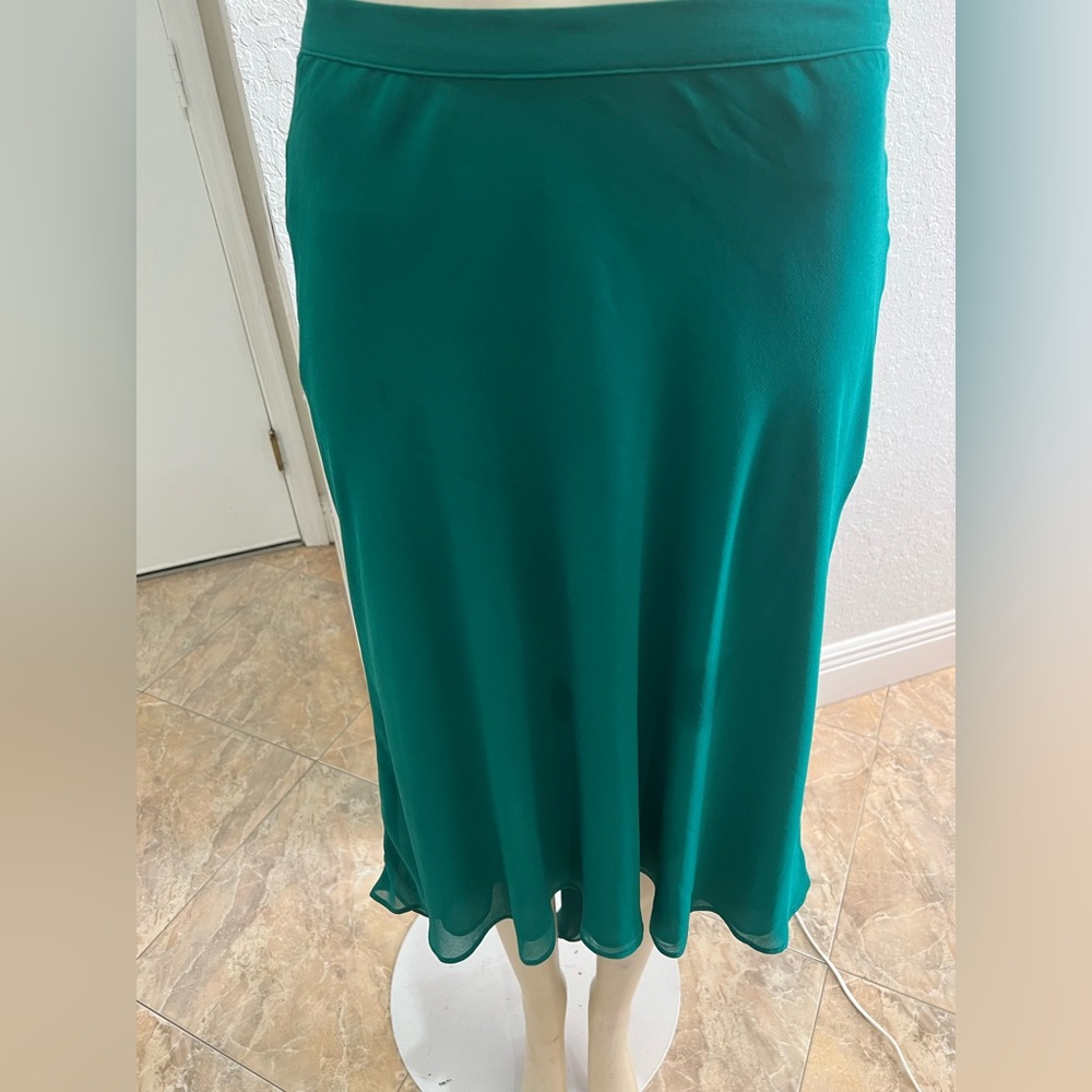 Forever 21 Teal Midi Skirt (Preowned)